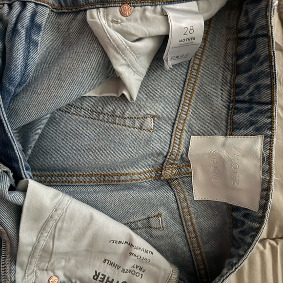 MOTHER Superior Light Blue Relaxed Jeans